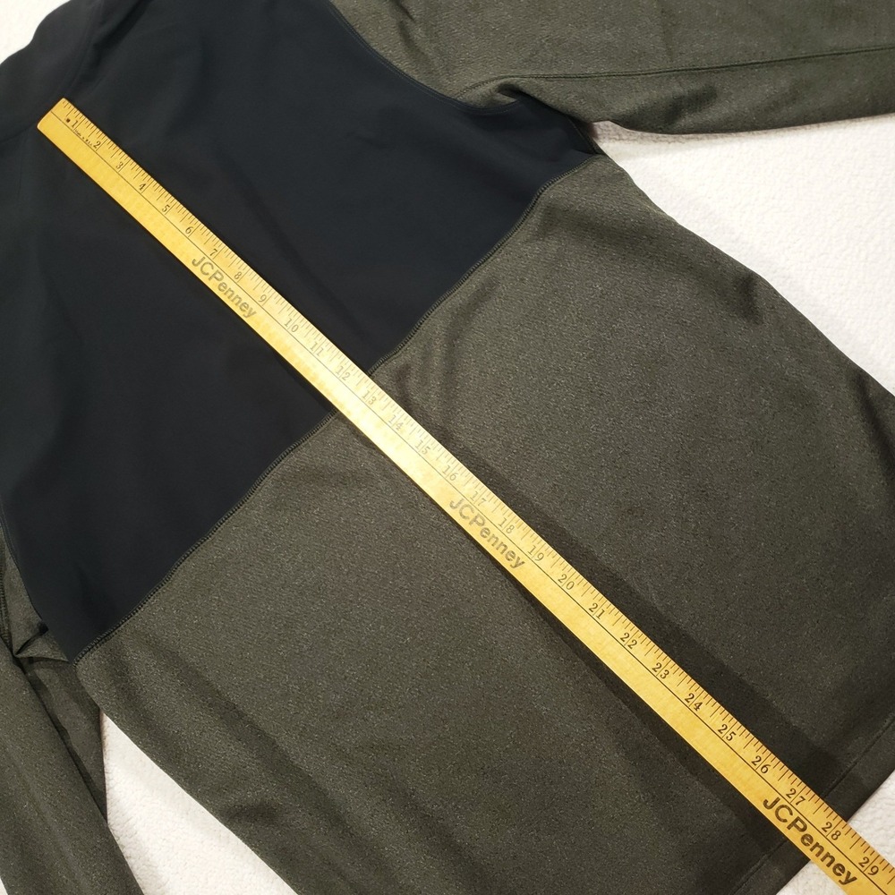 Nike Golf Pullover Mens Medium Olive Green 1/4 Zip Dri-FIT AH5548-356 Activewear - Picture 6 of 10